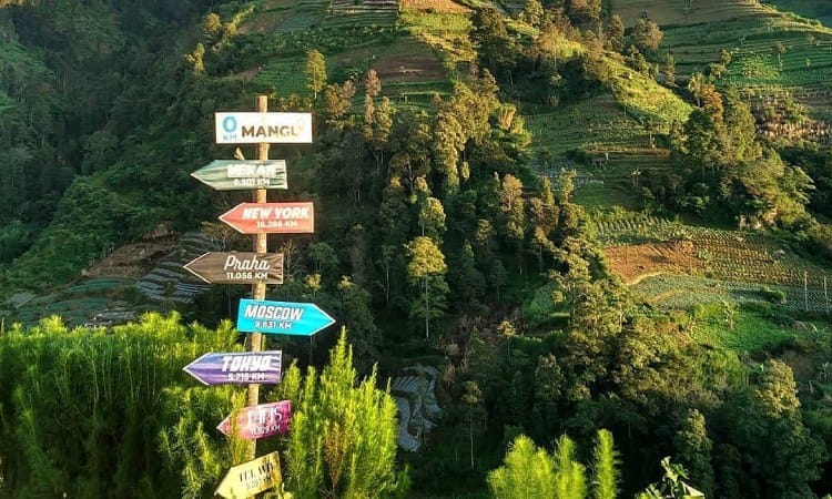 Rute menuju Mangli Sky View, Sumber: kemenparekraf.go.id