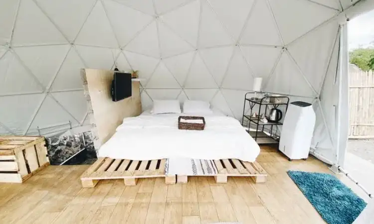 Pallatina Glamping Cangkringan, Sumber: tiket.com